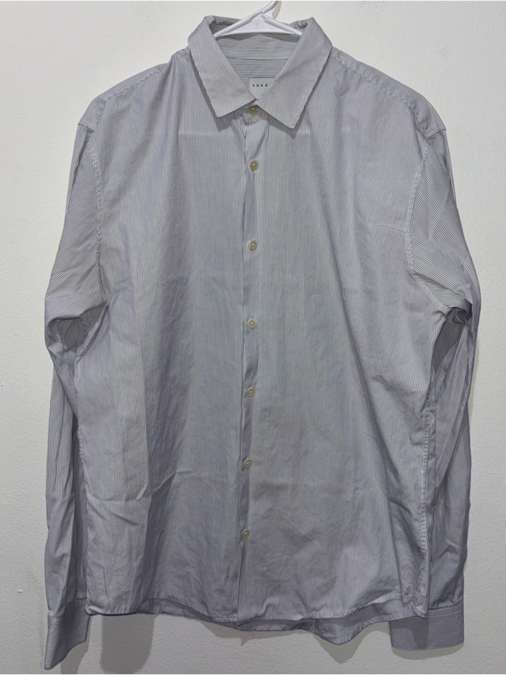 SANDRO Dress Shirt Size XL